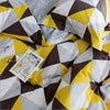 Yellow Geometric Duvet Cover