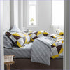 Yellow Geometric Duvet Cover