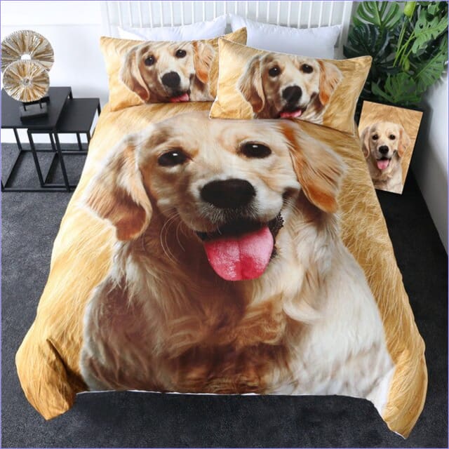 Golden Retriever Duvet Cover