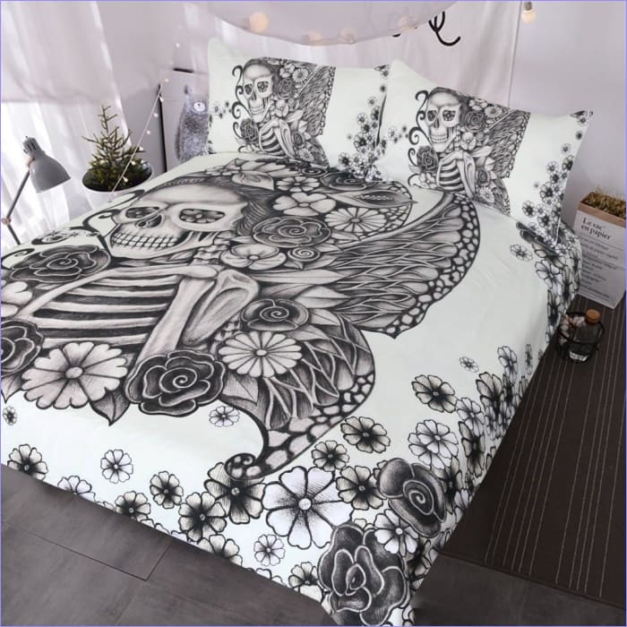 Skeleton Gothic Duvet Cover