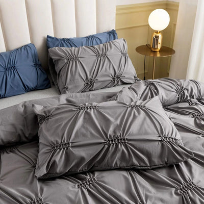 Silver Gray Duvet Cover