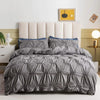 Silver Gray Duvet Cover