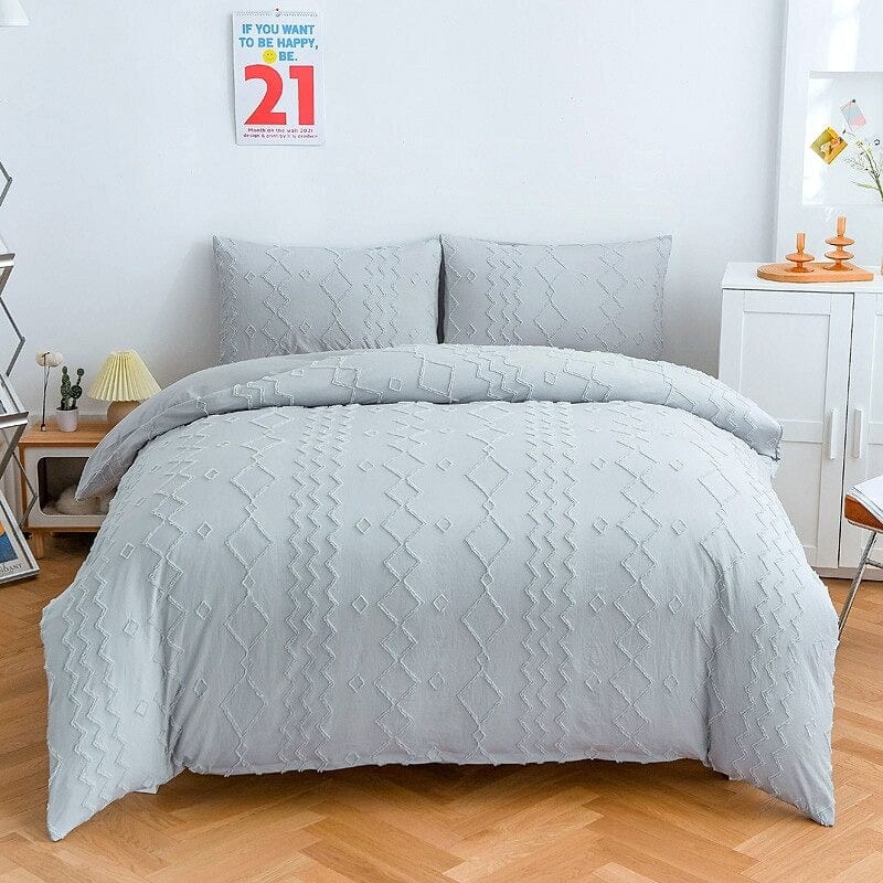 Light Gray Duvet Cover