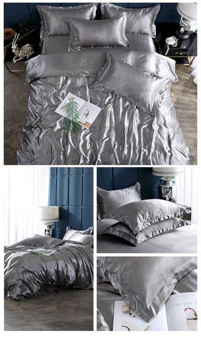 Pearl Gray Duvet Cover