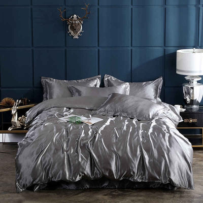 Pearl Gray Duvet Cover