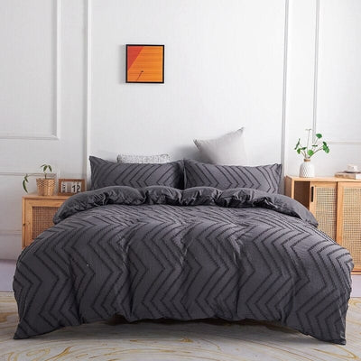 Gray Duvet Cover 220x240