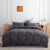 Gray Duvet Cover 220x240