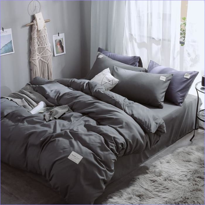 Anthracite Gray Duvet Cover