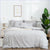 Light Gray Duvet Cover