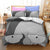 Homer Simpson Gray Duvet Cover