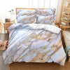 Marble Print Duvet Cover