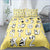 Yellow Panda Alphabet Duvet Cover