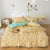 Yellow Small Flowers Duvet Cover