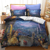 Beauty and the Beast Hand in Hand Duvet Cover