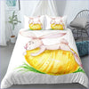 Easter Bunny and Egg Duvet Cover