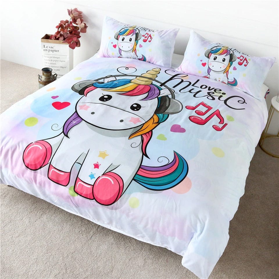 Unicorn Duvet Cover 1 Person