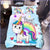 Magical Rainbow Unicorn Duvet Cover