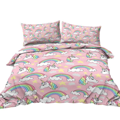 Unicorn Emoji Duvet Cover