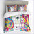 Rainbow Portrait Unicorn Duvet Cover