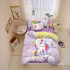 Unicorn Glamor Fashion Show Duvet Cover