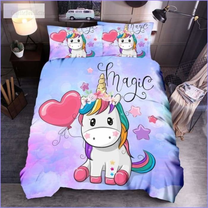 Party Unicorn Duvet Cover