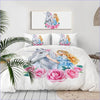 Unicorn and Princess Duvet Cover