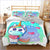 Japan Style Unicorn Duvet Cover