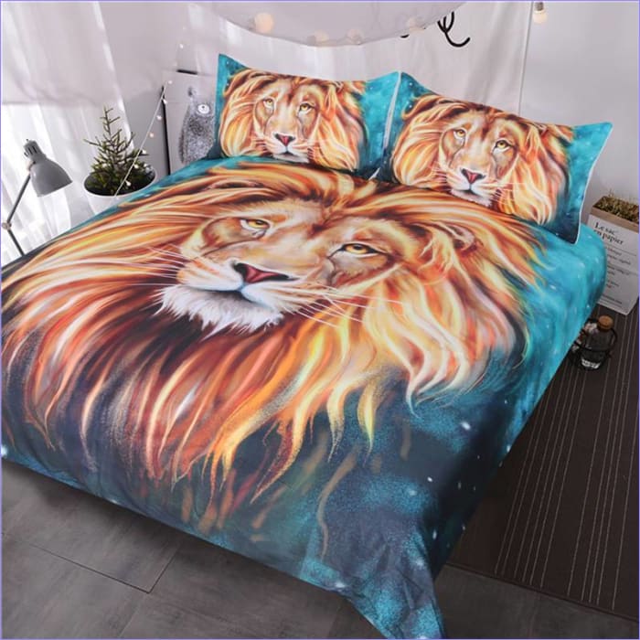 Duvet Cover Lion With Mane