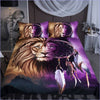 Dream Catcher Lion Duvet Cover