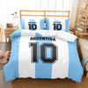 Lionel Messi Argentina Duvet Cover