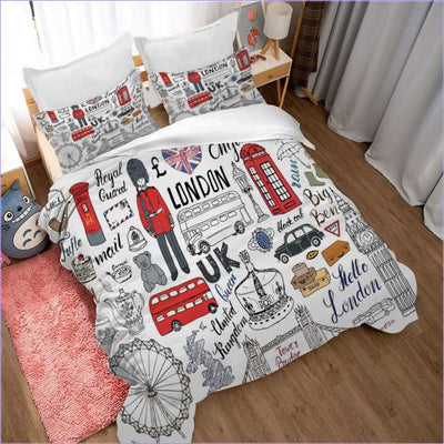 London White Duvet Cover