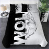 Cartoon Wolf Duvet Cover