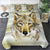 Beige Wolf Duvet Cover