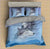 Blue Wolf Duvet Cover