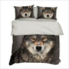 Gray Wolf Duvet Cover