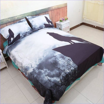 Majestic Wolf Duvet Cover