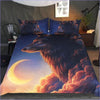 Wolf in the Clouds Duvet Cover