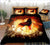 Wolf on Fire Duvet Cover