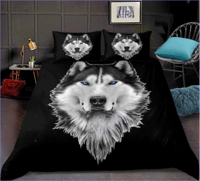 Alaskan Malamute Duvet Cover