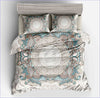 Mandala Beige Arabesque Duvet Cover