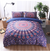 Midnight Blue Mandala Duvet Cover