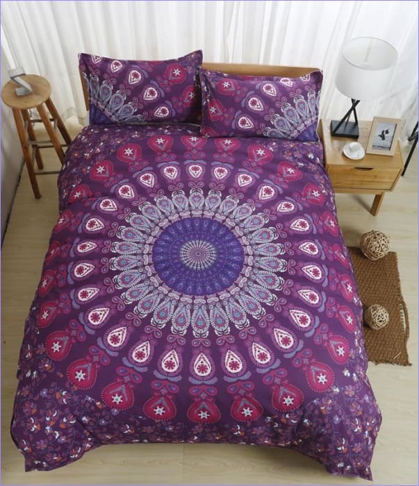 Colorful Mandala Duvet Cover
