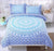 Blue Gradient Mandala Duvet Cover