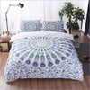 Floral Mandala Duvet Cover