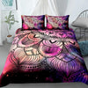 Pink and Purple Mandala Duvet Cover