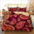 Red and Pink Mandala Duvet Cover