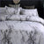 Luxury White Marble Duvet Cover