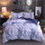 Luxury Blue Marble Duvet Cover