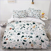 Marble Shards Duvet Cover