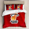 Miami Heat Duvet Cover